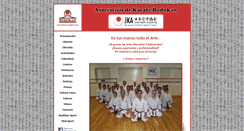 Desktop Screenshot of karatebudokan.es